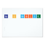 Be C Reative     Uitnodigingen 12,7x17,8 Uitnodiging Kaart