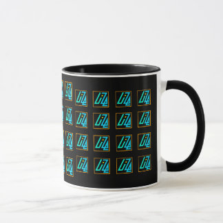 UIZE Mug (tiled matrix on black)