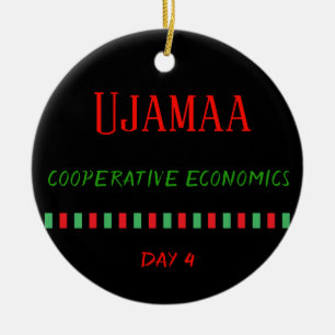 Ujamaa - Kwanzaa Day 4   Ornament