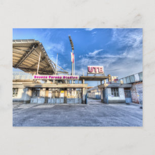 Ujpest Stadium Postcard