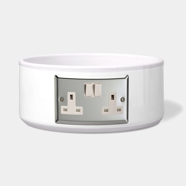 UK AC BS 1363 Plug Socket [British Standard] Bowl (Front)