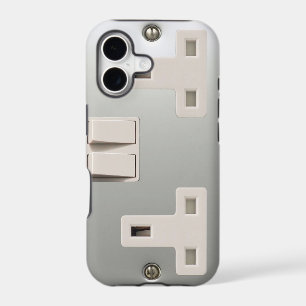 UK AC BS 1363 Plug Socket [British Standard] iPhone 17 Case