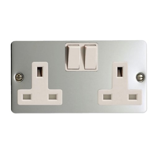 UK AC BS 1363 Plug Socket British Standard Label