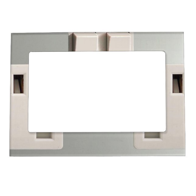 UK AC BS 1363 Plug Socket [British Standard] Magnetic Frame (Front)