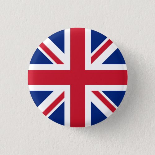 UK Badge _ Union Jack Pinback Button