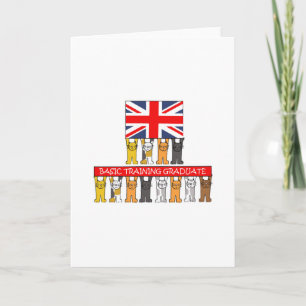 UK Basic Training Graduate Congratulations Card