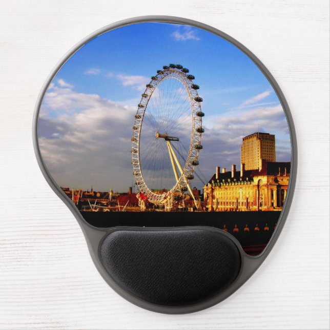 UK Beautiful LONDON EYE Scenery  Gel Mouse Pad (Front)