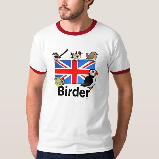 UK Birder T-Shirt (Front)