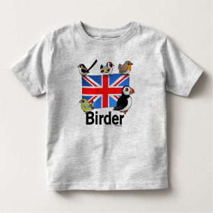 UK Birder Toddler T-shirt