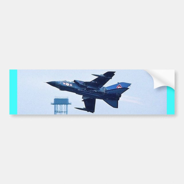 UK blue jet Bumper Sticker (Front)
