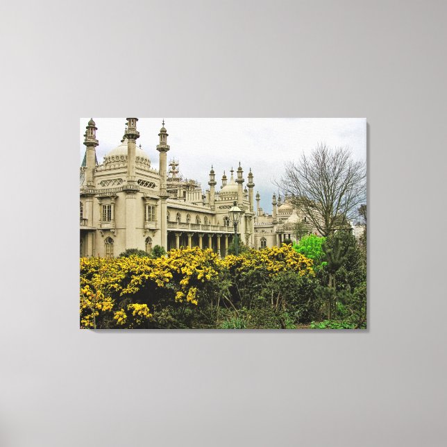 (UK) Brighton Pavillion Wrapped Canvas Print (Front)