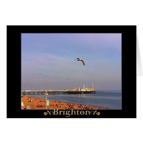 UK Brighton Pier Card