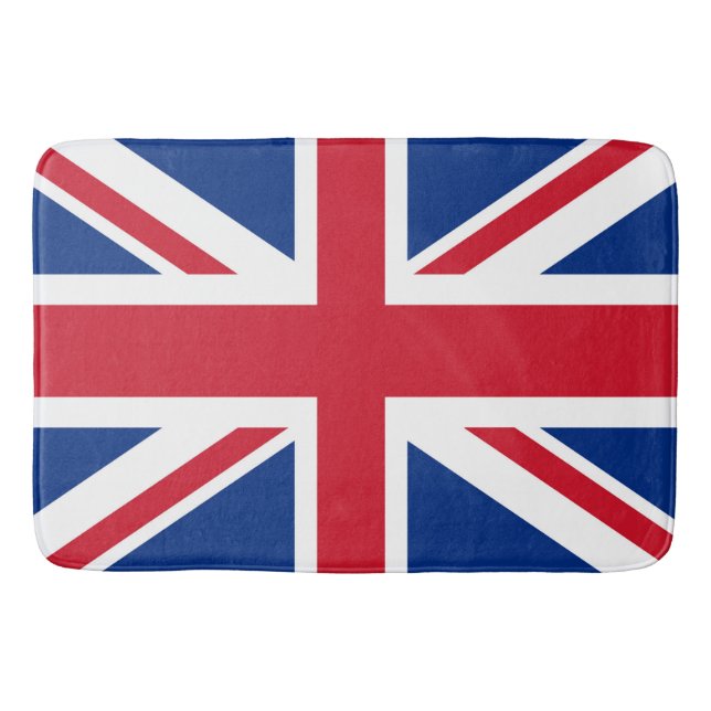 UK Britain Royal Union Jack Flag Bathroom Mat (Front)