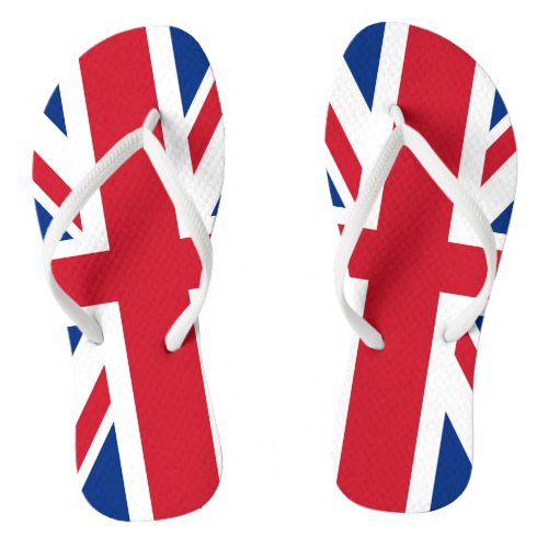 UK Britain Royal Union Jack Flag Flip Flops