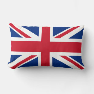 UK Britain Royal Union Jack Flag Lumbar Pillow
