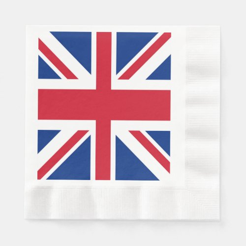 UK Britain Royal Union Jack Flag Paper Napkins