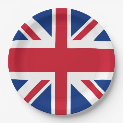 UK Britain Royal Union Jack Flag Paper Plates