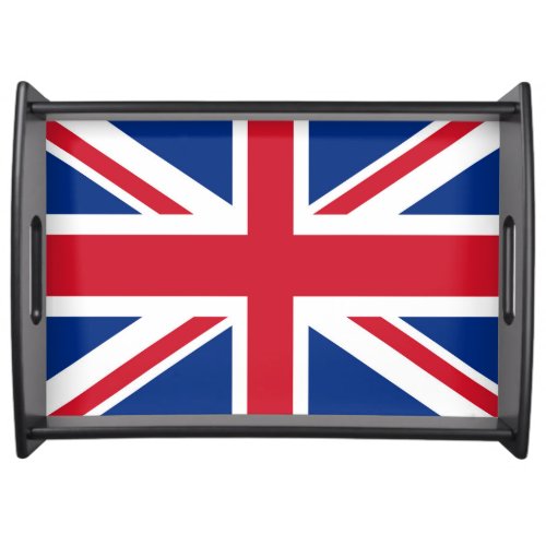 UK Britain Royal Union Jack Flag Serving Tray