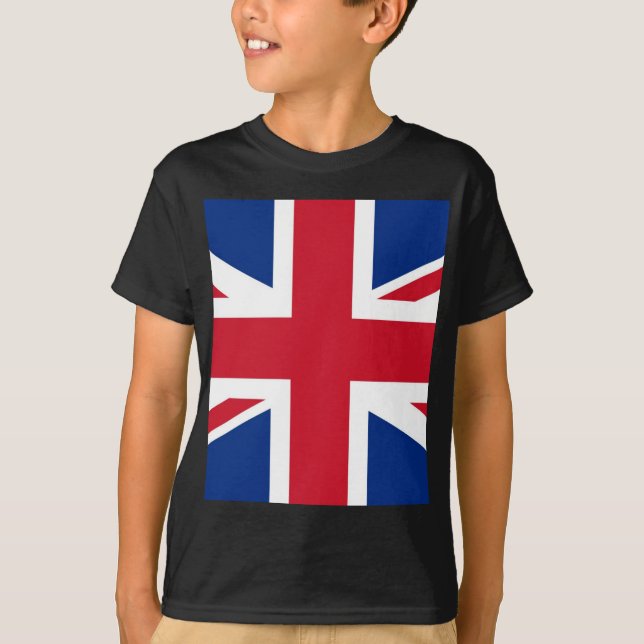 UK Britain Royal Union Jack Flag T-Shirt (Front)