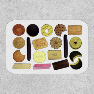 UK British Biscuits Shortbread Rich Tea Digestives Patch