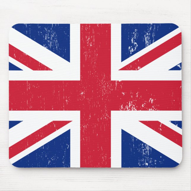 UK British Great Britain England English Flag Mouse Pad (Front)