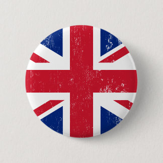 UK British Great Britain England English Flag Pinback Button