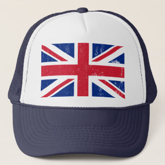 UK British Great Britain England English Flag Trucker Hat