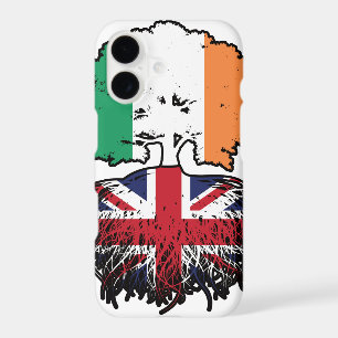 UK British Irish Ireland Tree Roots Flag iPhone 17 Case