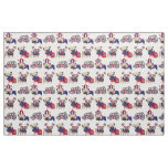 UK British Pug Fabric