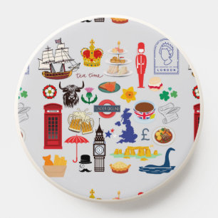 UK British Symbols PopSocket
