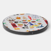 UK British Symbols Wireless Charger (Front 2)