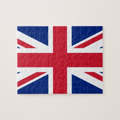 UK British Union Jack Flag Jigsaw Puzzle