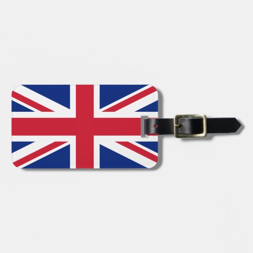 UK British Union Jack Flag Luggage Tag