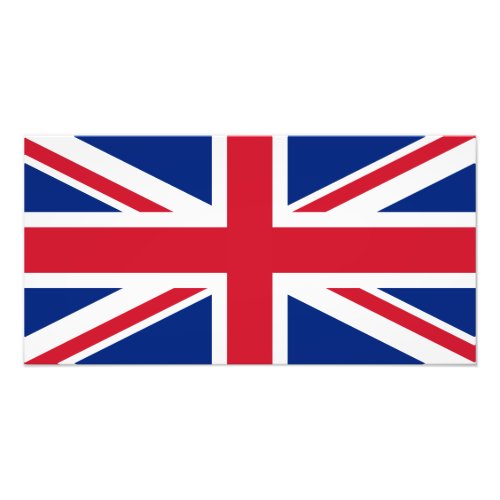 UK British Union Jack Flag Photo Print