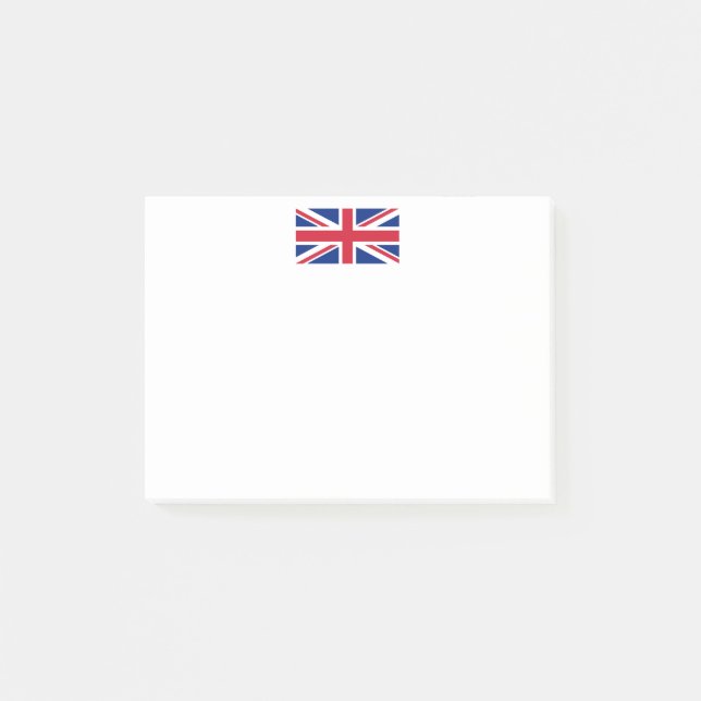 UK British Union Jack Flag Post-it Notes (Front)