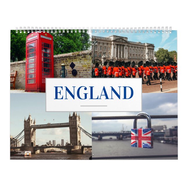 UK Calendar England Calendar LandmarkCalendar (Cover)