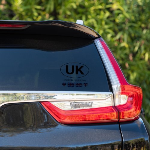 UK Car Sticker Set British travel Union Jack GB