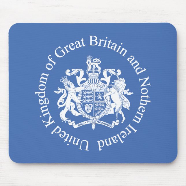 UK coat of arms Mouse Pad (Front)