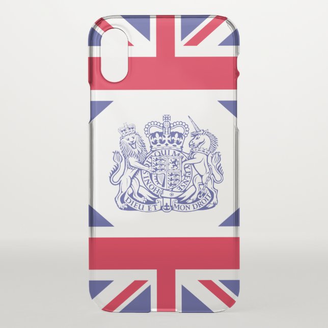 UK coat of arms Uncommon iPhone Case (Back)