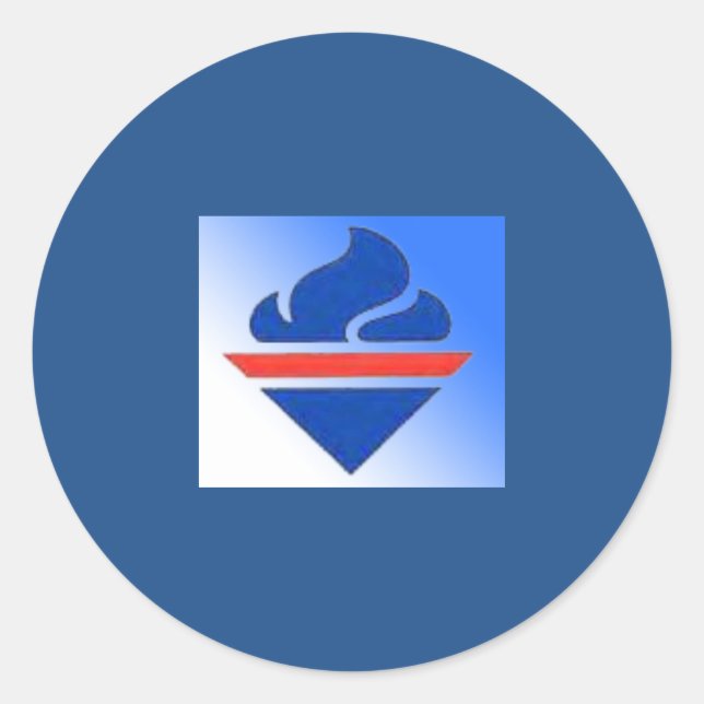 UK Conservative Party Old Logo Classic Round Sticker (Front)