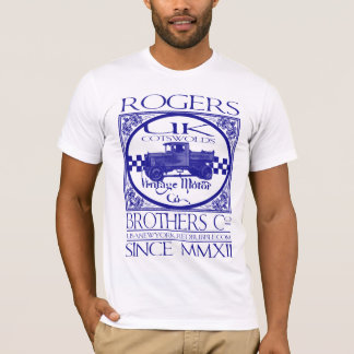 uk cotswolds vintage motor co by rogers bros T-Shirt