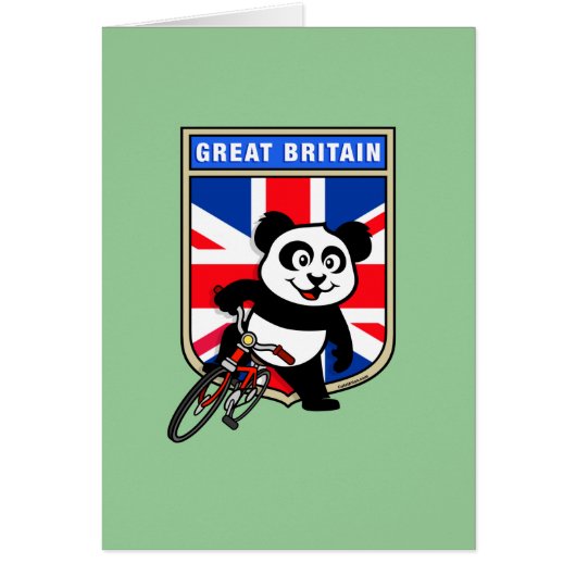 UK Cycling Panda Cards (Front)