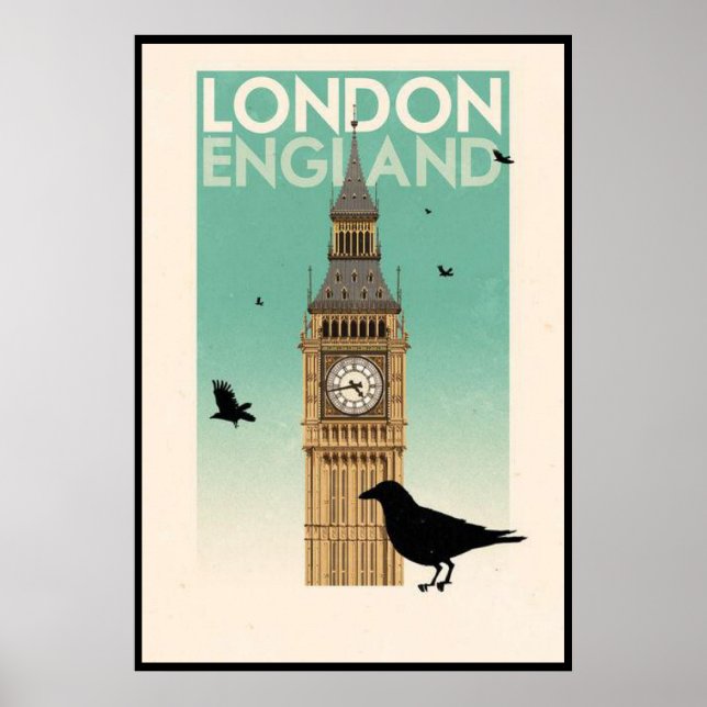 UK. England, London Poster (Front)
