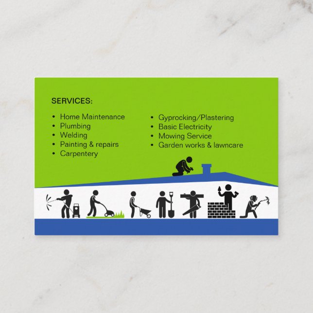 UK / Euro, 8.5 cm x 5.5 cm Business Card (Back)