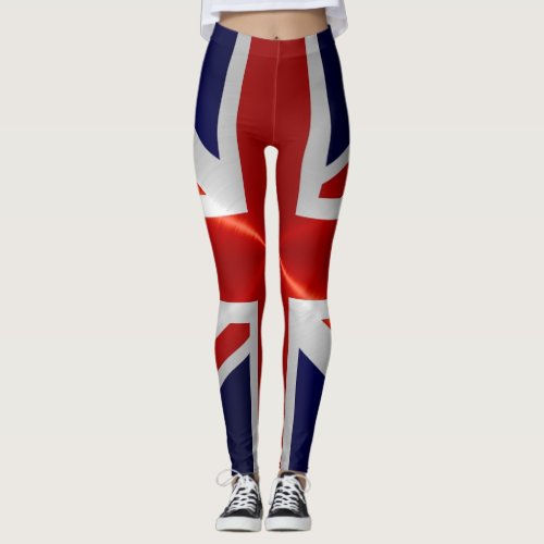 UK Flag 2 Leggings
