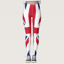Uk Flag british cool UnitedKingdom color leggings