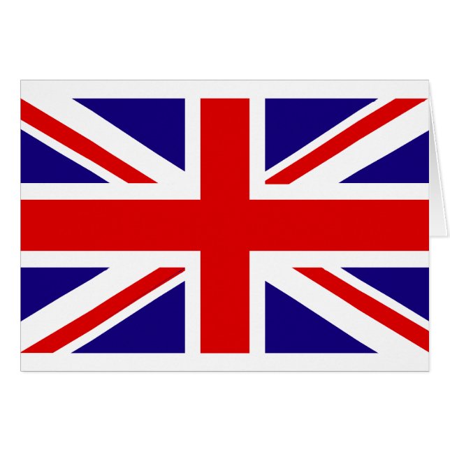 UK Flag Cards (Front Horizontal)