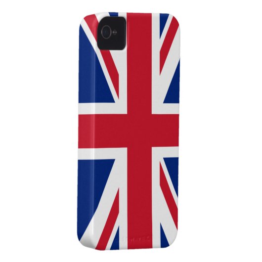 UK Flag Case-Mate iPhone Case (Back/Right)
