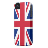 UK Flag Case-Mate iPhone Case (Back Left)