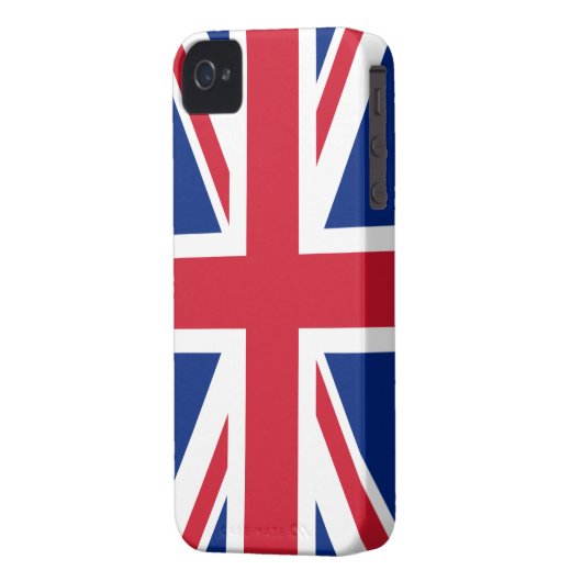 UK Flag Case-Mate iPhone Case (Back Left)